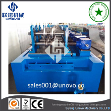 Siyang Unovo self-lock oval tube production line aluminum zinc